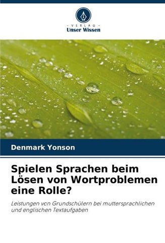 Spielen Sprachen beim Lösen von Wortproblemen eine Rolle?