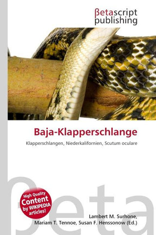 Baja-Klapperschlange