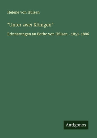 "Unter zwei Königen"