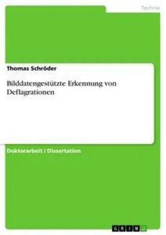 Bilddatengestützte Erkennung von Deflagrationen