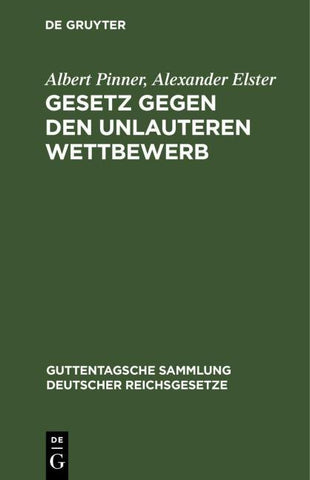 Gesetz gegen den unlauteren Wettbewerb