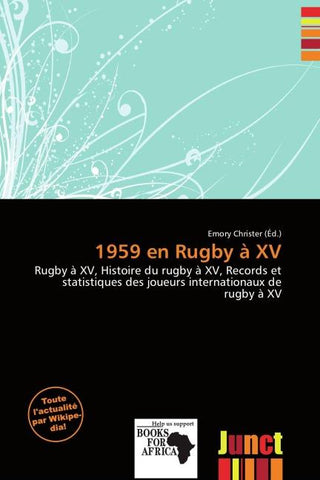 1959 en Rugby à XV