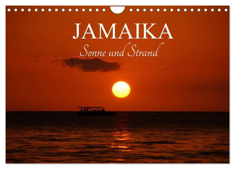 Jamaika Sonne und Strand (Wandkalender 2026 DIN A4 quer), CALVENDO Monatskalender