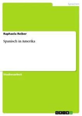 Spanisch in Amerika