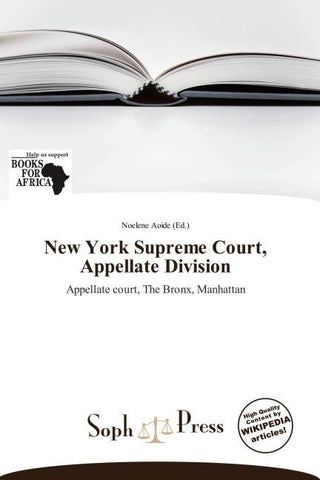 New York Supreme Court, Appellate Division