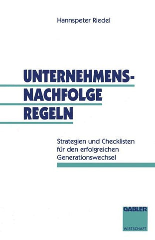 Unternehmensnachfolge regeln