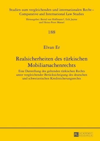 Realsicherheiten des tuerkischen Mobiliarsachenrechts