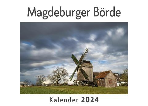 Magdeburger Börde (Wandkalender 2024, Kalender DIN A4 quer, Monatskalender im Querformat mit Kalendarium, Das perfekte Geschenk)