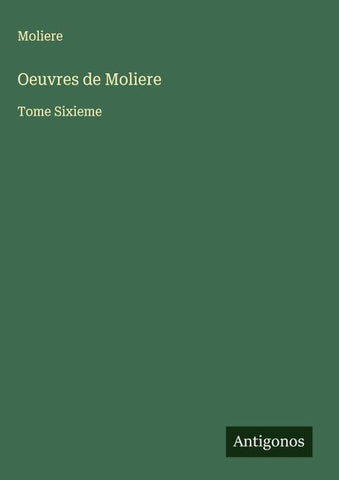 Oeuvres de Moliere