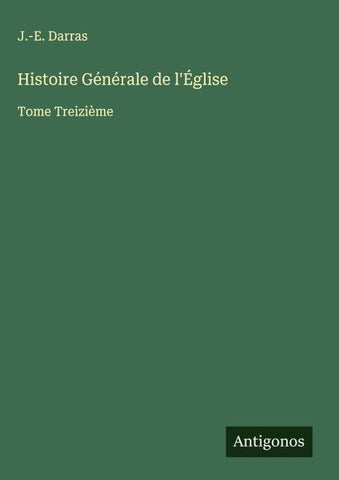Histoire Générale de l'Église