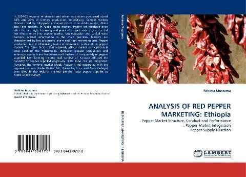 ANALYSIS OF RED PEPPER MARKETING: Ethiopia