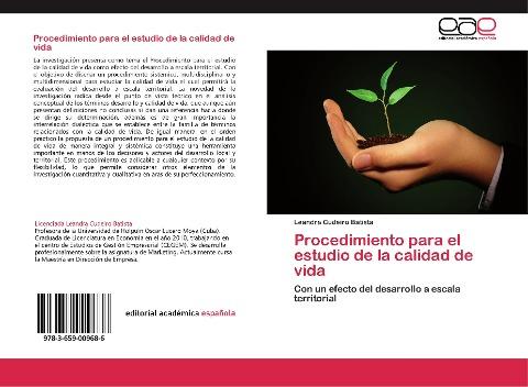 Procedimiento para el estudio de la calidad de vida