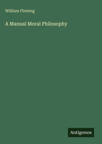 A Manual Moral Philosophy