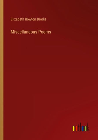 Miscellaneous Poems