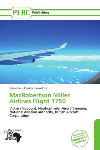 MacRobertson Miller Airlines Flight 1750