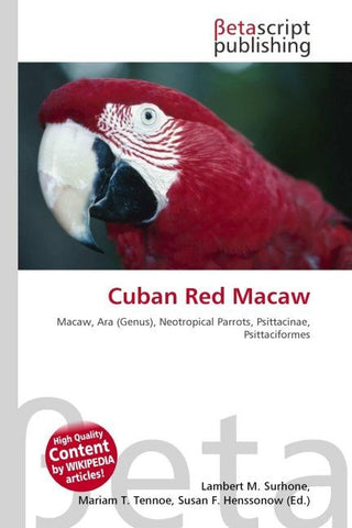 Cuban Red Macaw