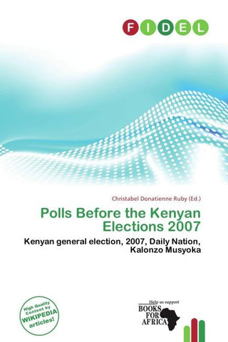Polls Before the Kenyan Elections 2007