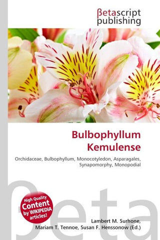 Bulbophyllum Kemulense