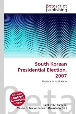 South Korean Presidential Election, 2007