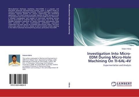Investigation Into Micro-EDM During Micro-Hole Machining On TI-6AL-4V