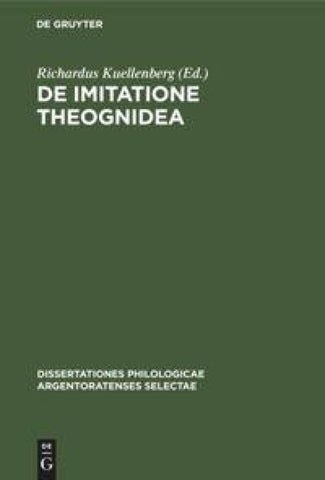 De Imitatione Theognidea