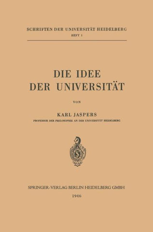Die Idee der Universität