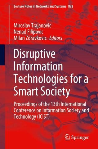 Disruptive Information Technologies for a Smart Society