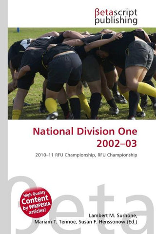National Division One 2002-03
