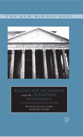 Boccaccio’s Decameron and the Ciceronian Renaissance