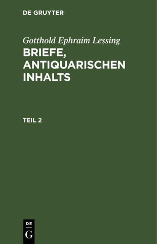 Briefe, antiquarischen Inhalts. Teil 2