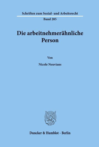 Die arbeitnehmerähnliche Person.