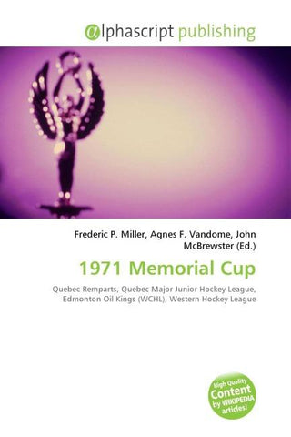 1971 Memorial Cup