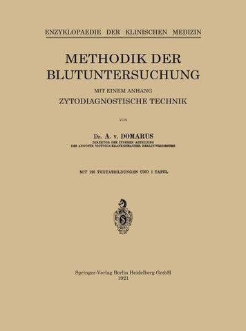 Methodik der Blutuntersuchung