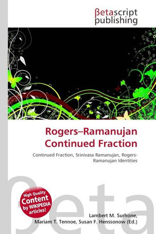 Rogers-Ramanujan Continued Fraction