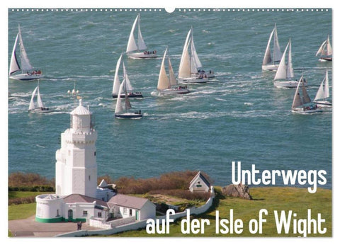 Unterwegs auf der Isle of Wight (Wandkalender 2026 DIN A2 quer), CALVENDO Monatskalender