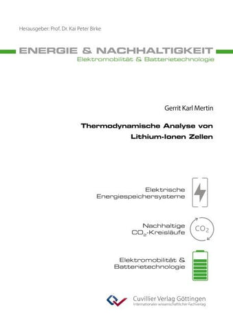 Thermodynamische Analyse von Lithium-Ionen Zellen