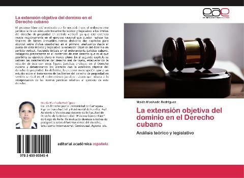 La extensión objetiva del dominio en el Derecho cubano