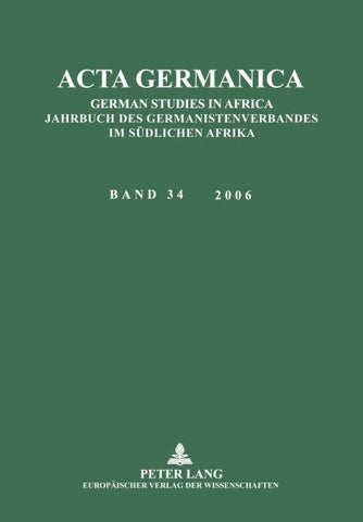 Acta Germanica
