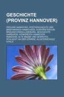 Geschichte (Provinz Hannover)