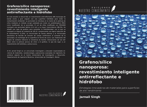 Grafeno/sílice nanoporosa: revestimiento inteligente antirreflectante e hidrófobo