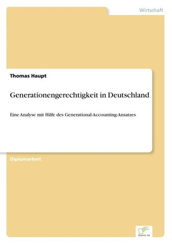 Generationengerechtigkeit in Deutschland