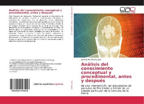 Análisis del conocimiento conceptual y procedimental, antes y después