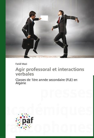 Agir professoral et interactions verbales