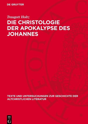 Die Christologie der Apokalypse des Johannes