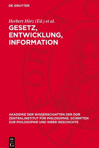 Gesetz, Entwicklung, Information