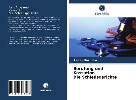 Berufung und Kassation Die Schiedsgerichte