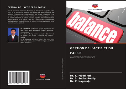 GESTION DE L'ACTIF ET DU PASSIF
