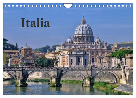 Italia (Wandkalender 2026 DIN A4 quer), CALVENDO Monatskalender
