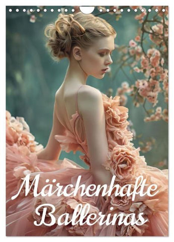 Märchenhafte Ballerina (Wandkalender 2026 DIN A4 hoch), CALVENDO Monatskalender