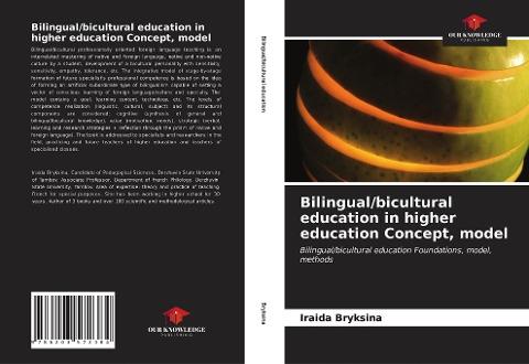 Bilingual/bicultural education in higher education Concept, model